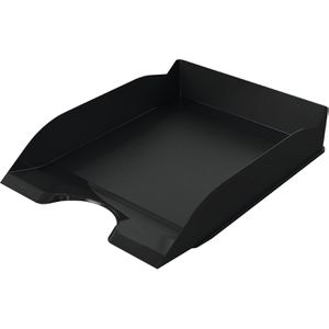 Durable Briefablage 1701674060, Basic, A4, schwarz, stapelbar, Kunststoff