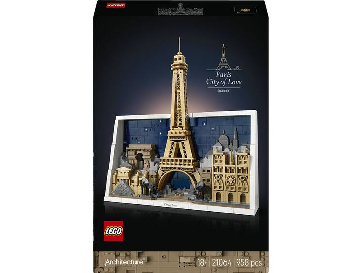 LEGO® Architecture - Paris, Ville de l’Amour - 21064