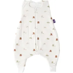 Träumeland Ganzjahres-Sleepoverall TO GO 1.5 TOG, weiss, 104