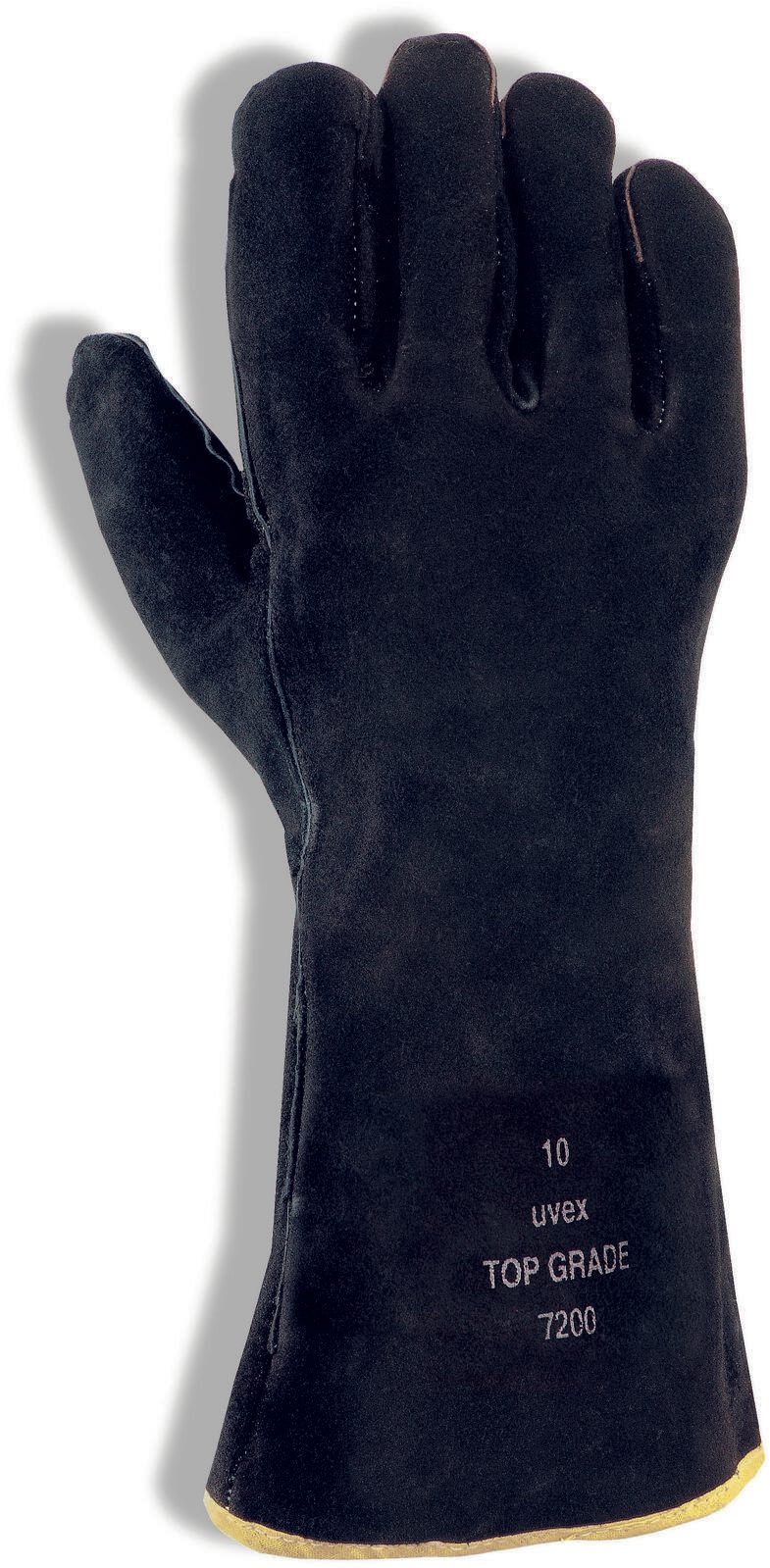 uvex Schweißerhandschuhe Top-Grade 7200 11 schwarz 5829761