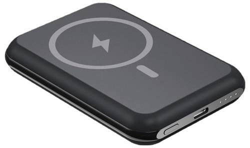 Energizer Akku Powerbank, 5.000mAh, QM5000, schwarz Ultimate, Magnetic, Wireless, 1x USB-C PD, Retail