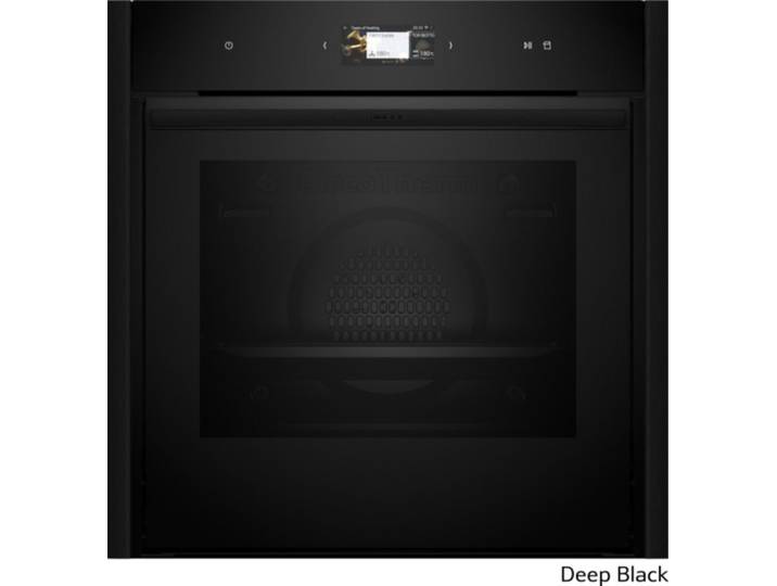NEFF Dampfbackofen N 90 N 90, B59FS3AY0 Einbau-Dampfbackofen, 60 x 60 cm, DEEP BLACK, EEK: A+