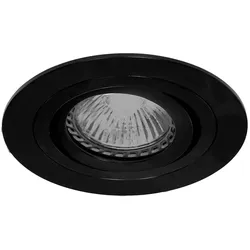 Deckenstrahler Einbauleuchte Spot verstellbar Schlafzimmerleuchte schwarz D 10cm