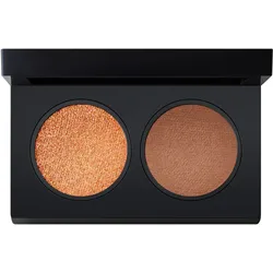 MAC Eyeshadow Duo Smoke + Ice - braun|gold