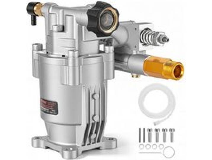 VEVOR Pompe de Nettoyeur Haute Pression de Rechange, Arbre Horizontal 19,05 mm, 234 bar, 9,5 L/min, Kit Pompe Remplacement, Compatible avec Honda, Simpson, RYOBI, Briggs & Stratton, Subaru, Craftsman
