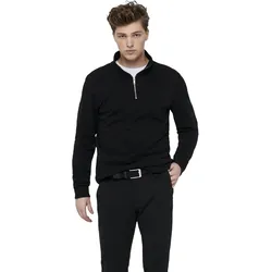 Only & Sons Herren Pullover ONSCERES HALF ZIP SWEAT - Regular Fit - 22019055 Beluga - XL