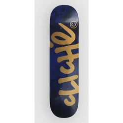 Cliché Handwritten Navy/Gold 8" Skateboard Deck navy / gold Gr. Uni