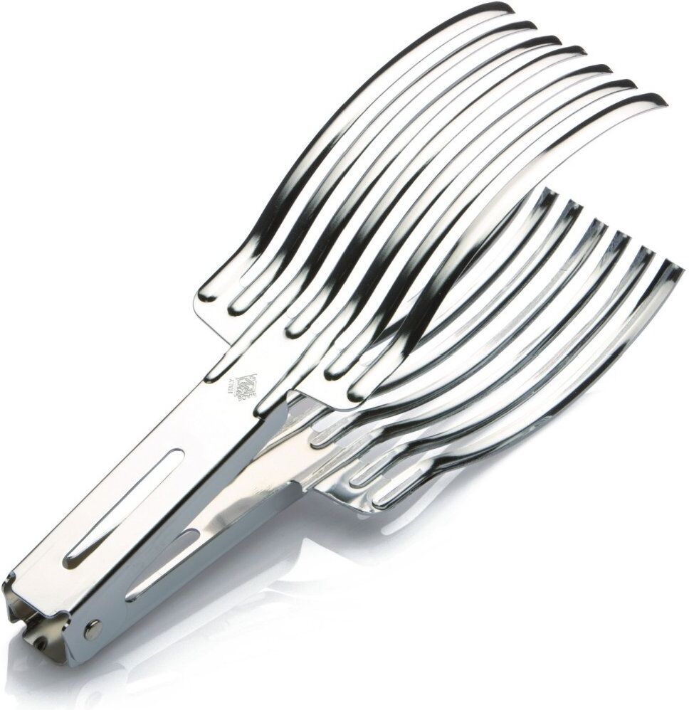 Pinza cucina Cme 227 per arrosti Cromo lucido