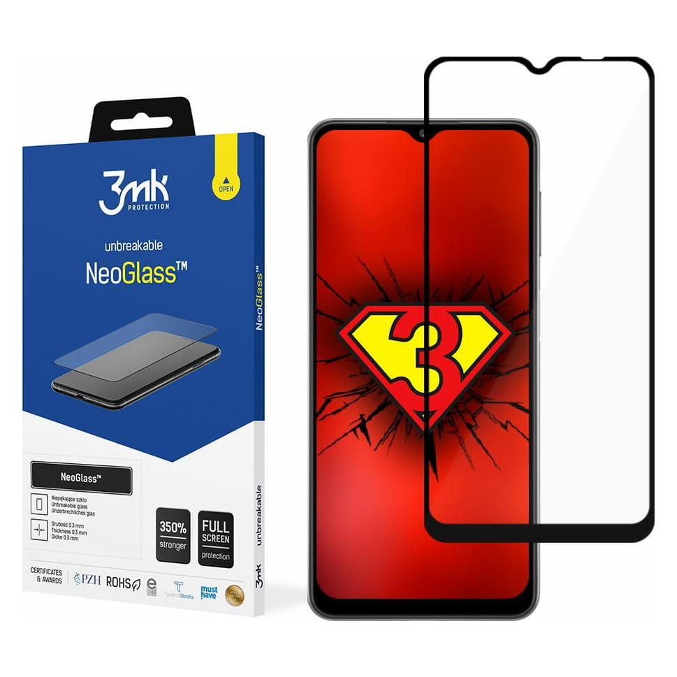 3MK NeoGlass do Samsung Galaxy A22 5G (1 Stk., Samsung Galaxy A22 5G) (3mk NeoGlass Black(151)-0)