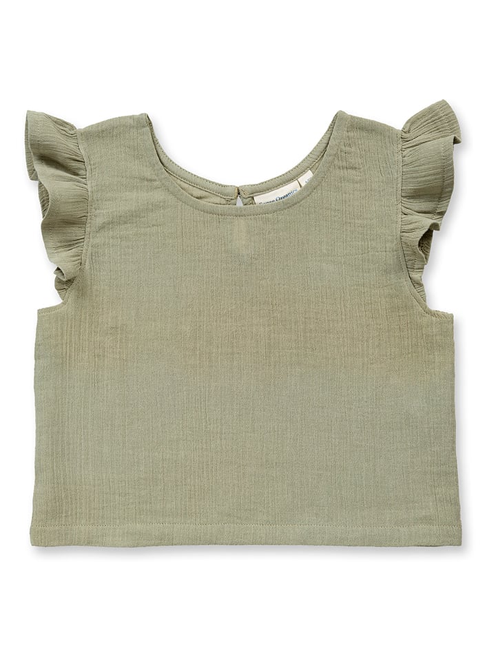 Sense Organics Top "Hoolia" in Khaki - 98