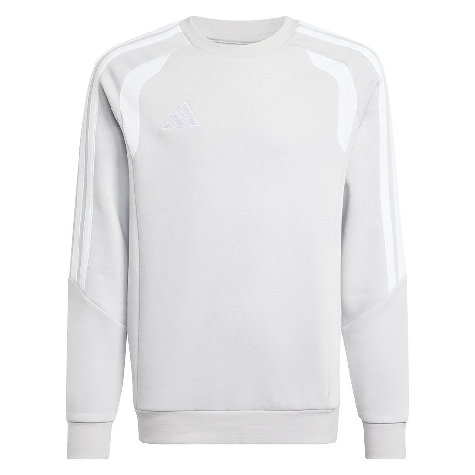 Adidas Tiro League Sweat Crew Graues Kinder-Sweatshirt (140) (ADIKF5823_000)
