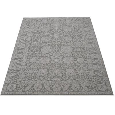Teppich MUSTERRING "DENVER", bunt (grau, mehrfarbig), B:80cm H:8mm L:150cm, Polyester, Teppiche, Teppich, exlcusive MUSTERRING DELUXE COLLECTION