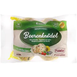 Fidelio Beerenknödel 4 Stück, 335g - Ganzjahresfutter für Wildvögel