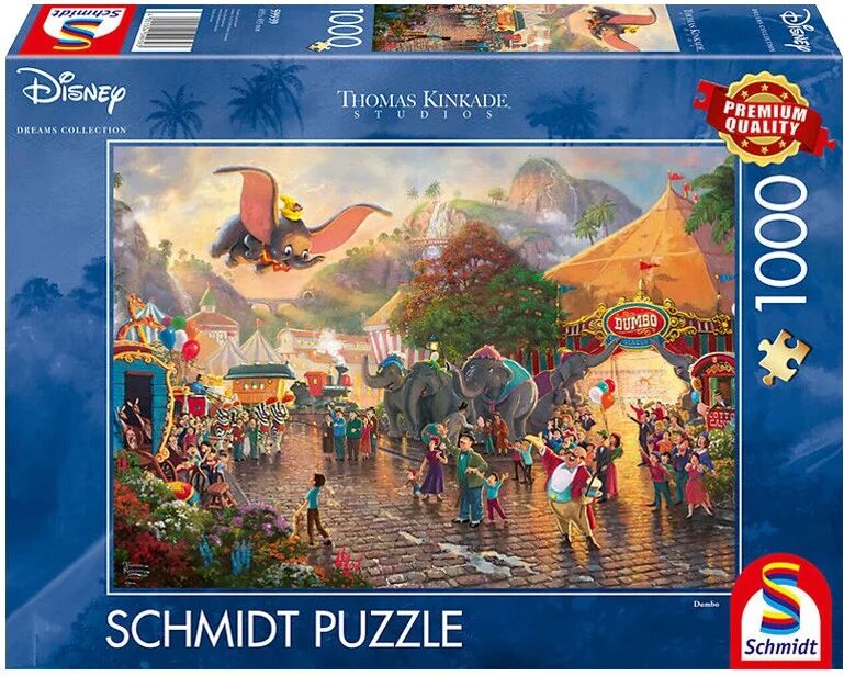 Puzzle 1000 pcs Disney, Dumbo - Puzzles Schmidt