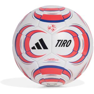 adidas Fußball Tiro League Junior 350, Größe 5, 350 Gramm, weiß/rot/blau, Spiel- & Trainingsball