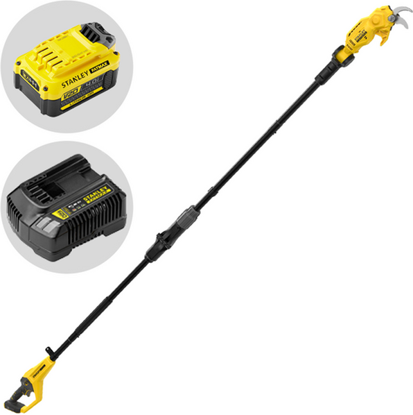 Stanley Fatmax SFMCPP632D1-QW - Svettatoio a batteria - 240 cm - 18V 4.0Ah - Diametro di taglio 32mm