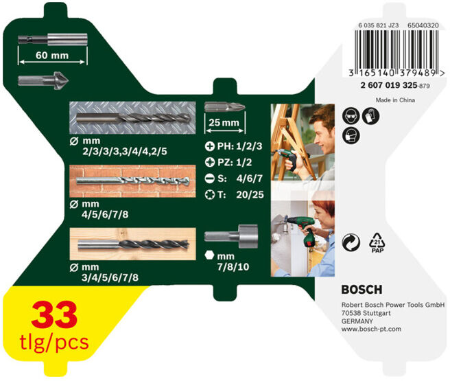 Ensemble BOSCH X-Line (2607019325)