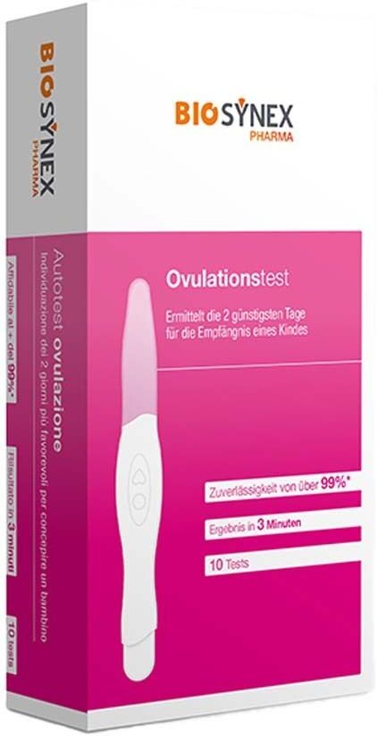 BIOSYNEX Ovulationstest Urin 1x10 St Test