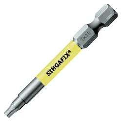 Sihga, Bits, Schraubendreher-Einsätze FIX 60 mm INOX (Innensechsrund TX)