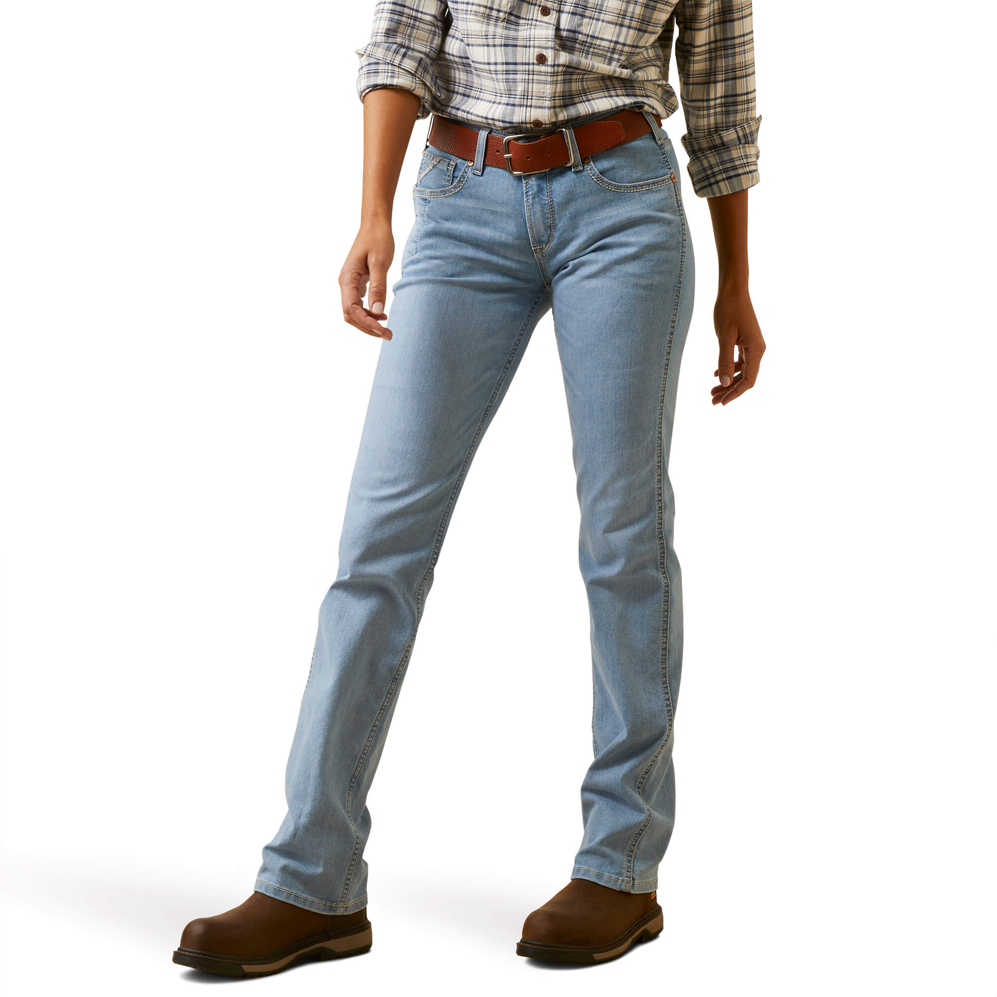 Women's Rebar Riveter Straight Jeans in Coldwater, Size: 27 Regular by Ariat