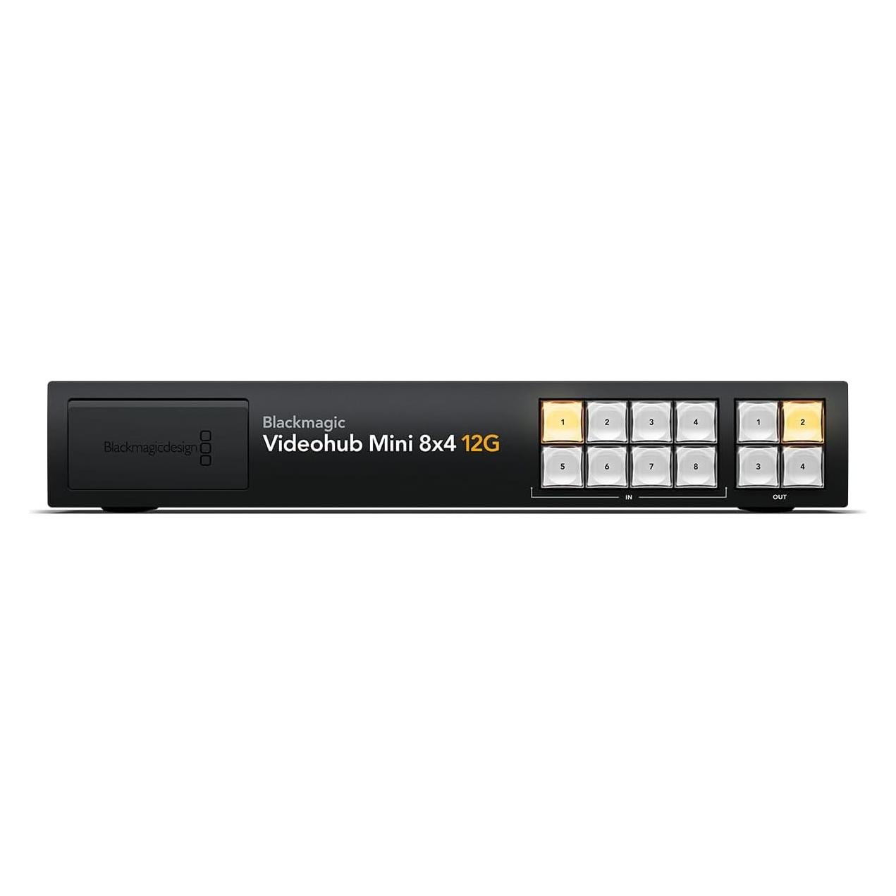 Blackmagic Videohub Mini 8x4 12G (BM-VHUBSMTK12G0804)