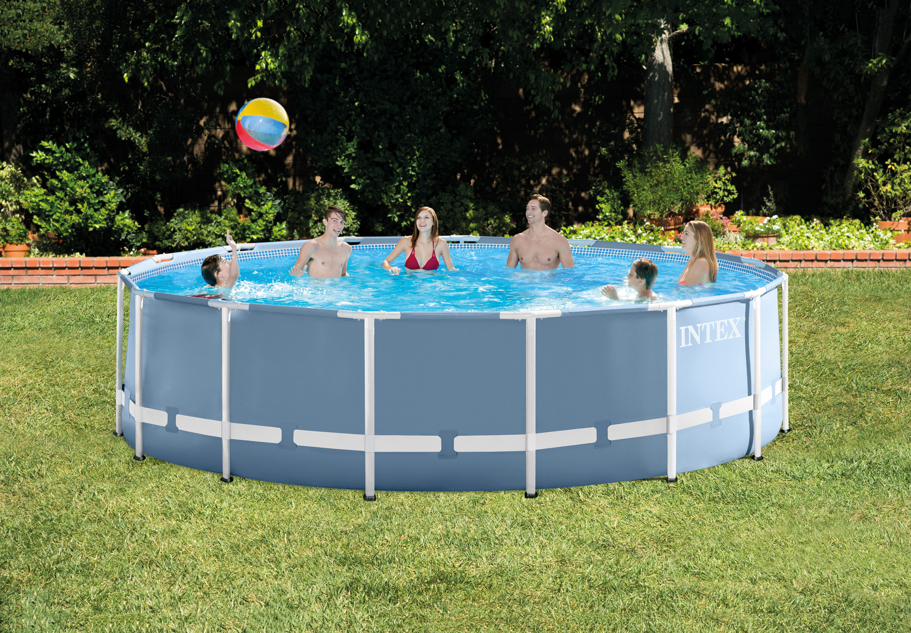 Intex 457 x 122 cm PRISMENRAHMEN-POOL-SET; 26736GN