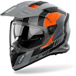 Airoh Dual Helm Bandit Horn Orange Matt XL