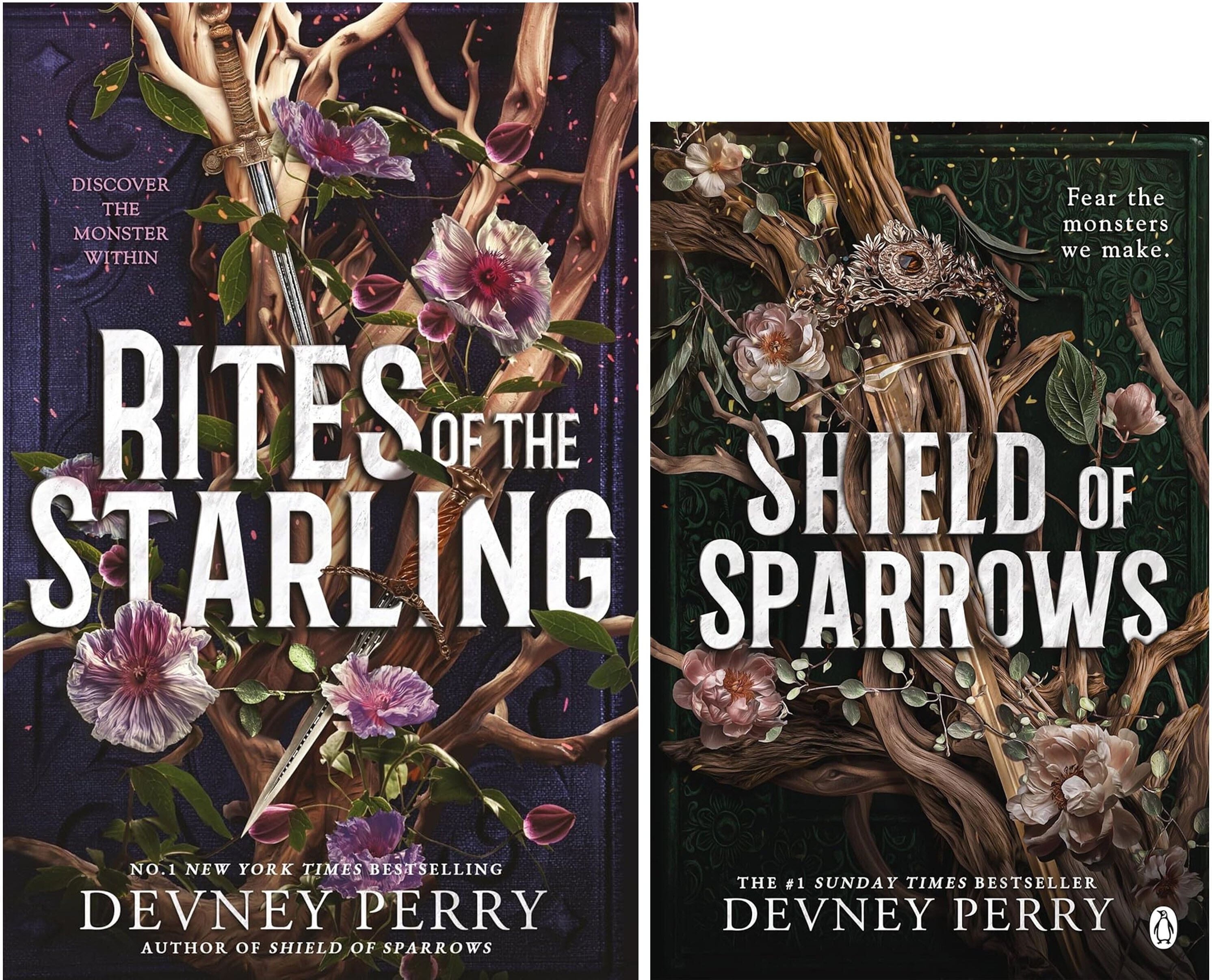 Shield of Sparrows Series by Devney Perry 2 Books Collection Set - Fiction - Paperback/Hardback Penguin Random House