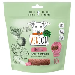 Vegdog Dentals mit Tapioka & Roter Beete 1x120 g