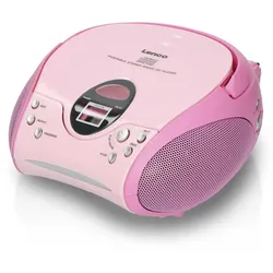 Lenco SCD-24 - Ghettoblaster - pink