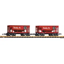 PIKO 38971 G 2er Set Schüttgutwagen, SF