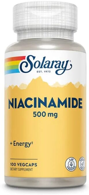 Solaray Niacinamide 500 mg 100 VCaps