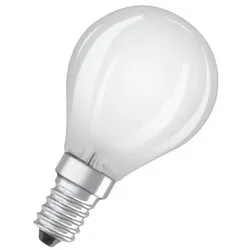 Bellalux E14 LED Leuchtmittel in Tropfenform 25 W Ersatz warmweißes Licht gefrostetes Glas