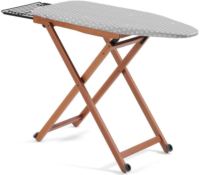 August Grove Millwright Wood Freestanding Ironing Board Cherry Wood 45cm W X 135cm L