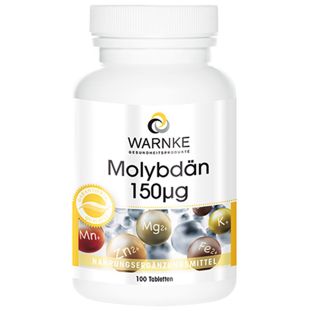 Molybdän 150 µg Tabletten 100 St
