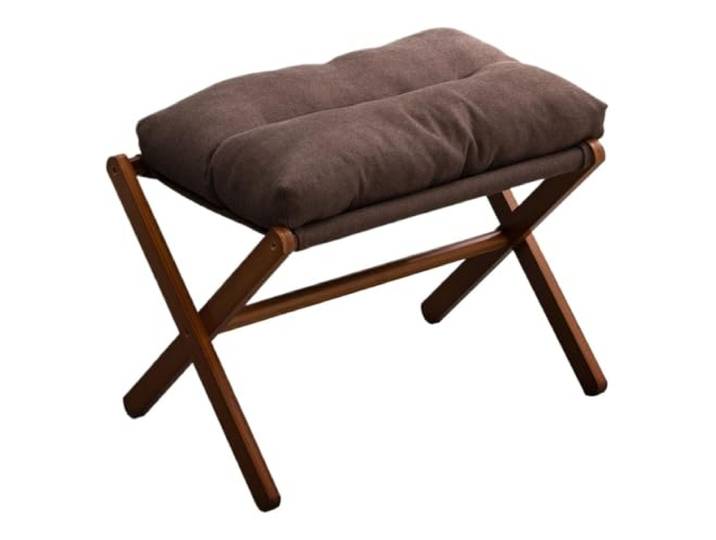 Niedriger Hocker aus natürlichem Bambus, Wohnzimmer, Sofa, Couchtisch Stabil, pflegeleicht, langlebig, leicht(White)