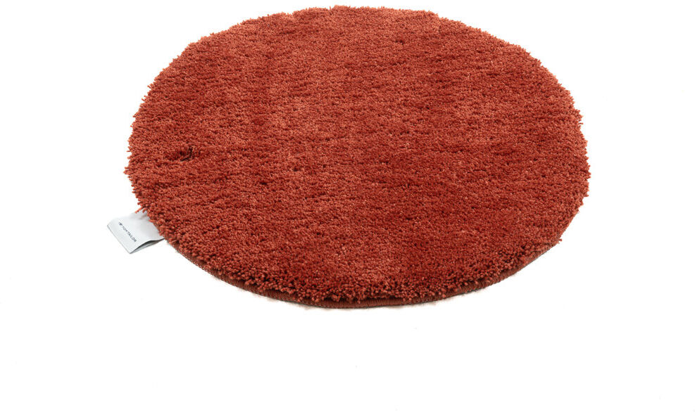 Tom Tailor Circle Bath Rug Rust/Terracotta 90cm