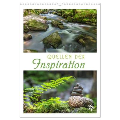 Quellen der Inspiration (Wandkalender 2026 DIN A3 hoch), CALVENDO Monatskalender