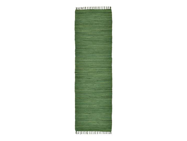 Tapis de couloir Happy Cotton 70 x 250cm Vert/Vert foncé