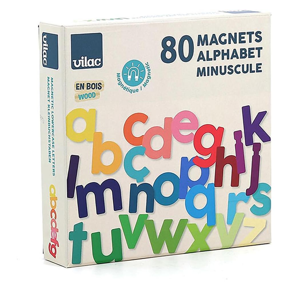 Vilac - Magnetic Letters - Lowercase (International) (6706) (6706)