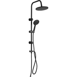 Corina Black Duschset ohne Wasserhahn