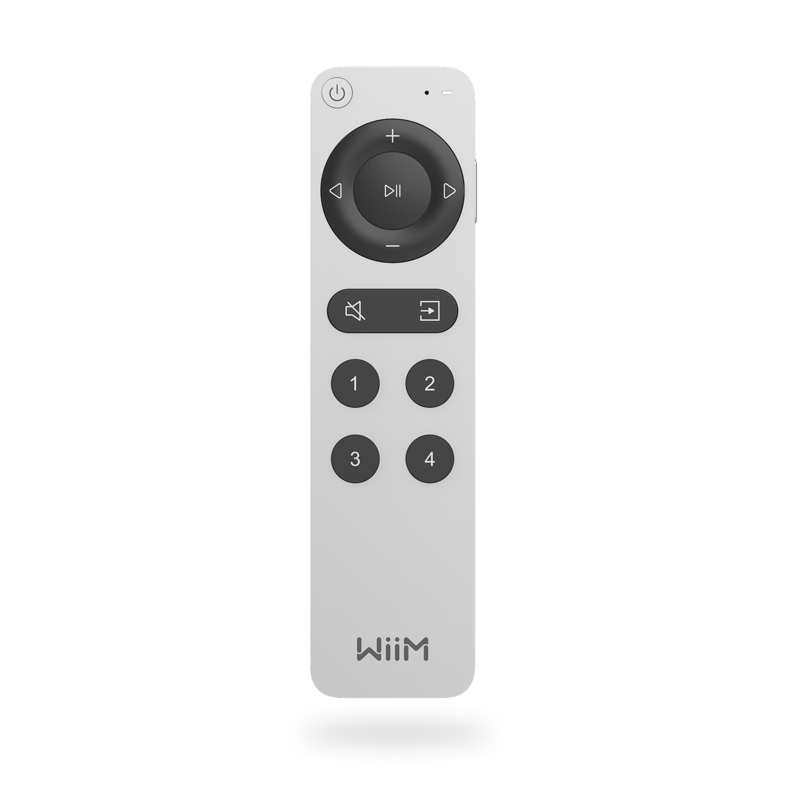 WiiM Sprachfernbedienung 2 silber LPWIVR2