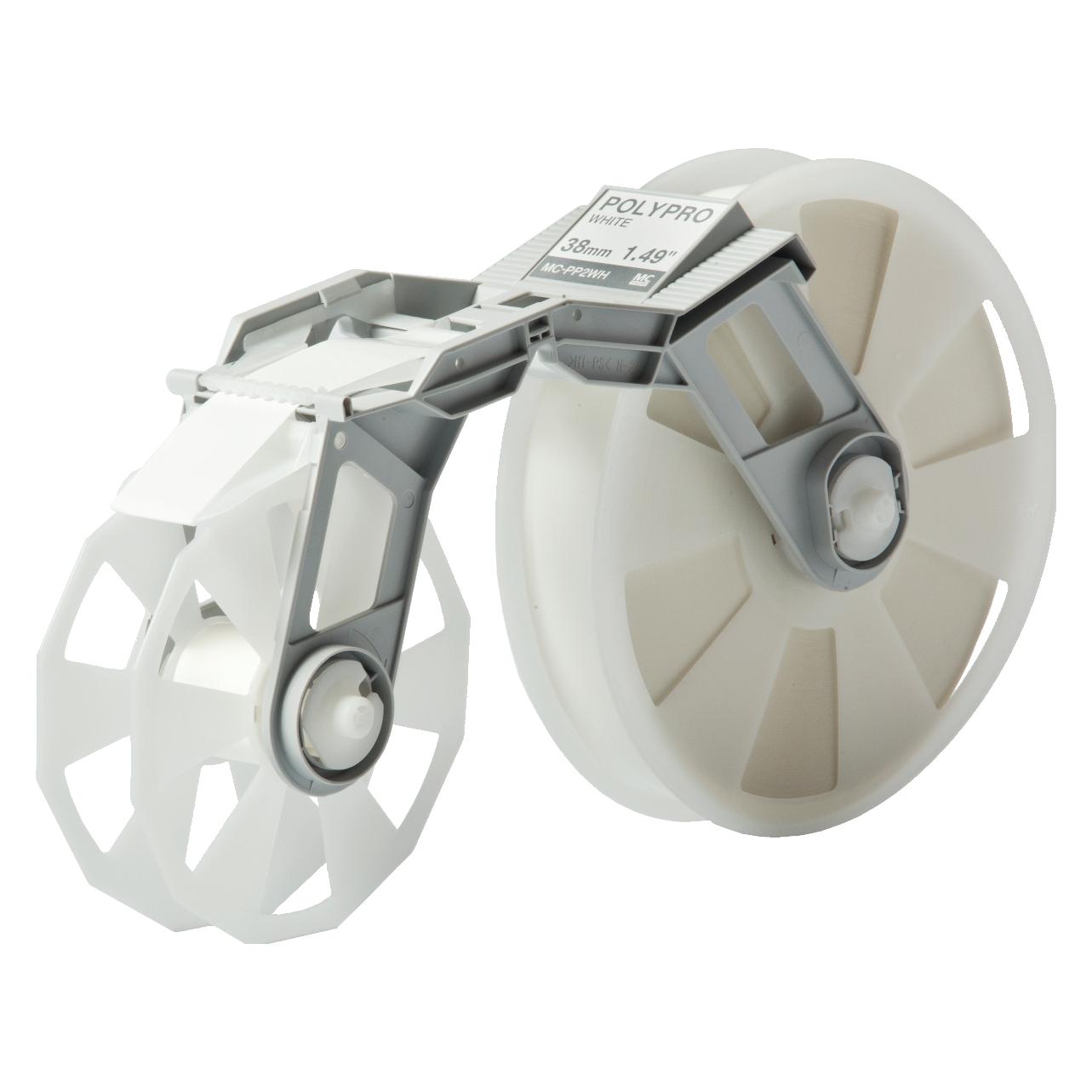 Inkadoo Brother MC-PP2WH DirectLabel Kassette weiss 38 mm Weiss Brother Tape Creator 50 mm (3.80 cm, Weiss) (MCPP2WH)
