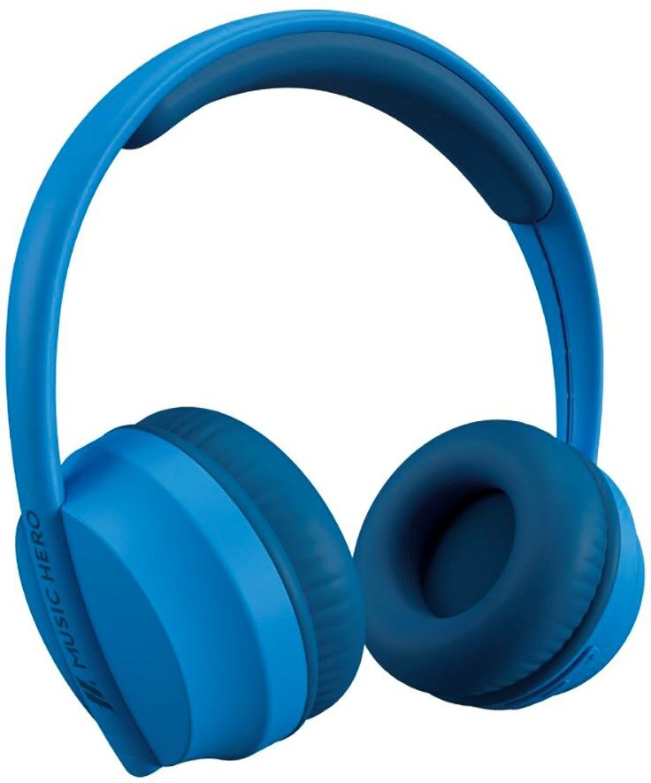 MUSIC HERO Floxy 2.0 Trådløs Bluetooth On-Ear Hovedtelefoner - Blå