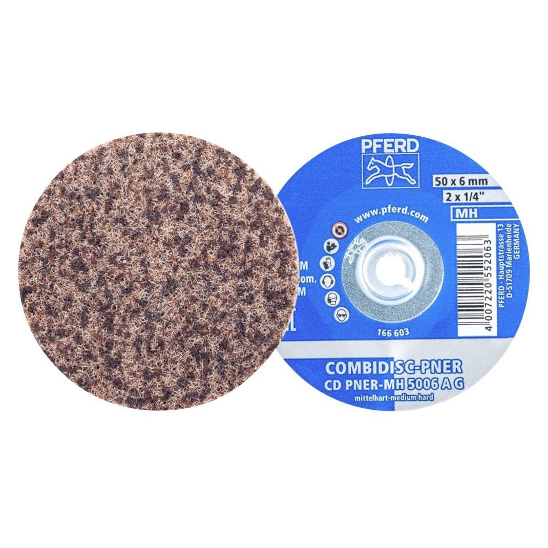 Pferd 47700204 COMBIDISC verpresste Vliesronde CD PNER O 50mm Mittelhart A Grob für (47700204)