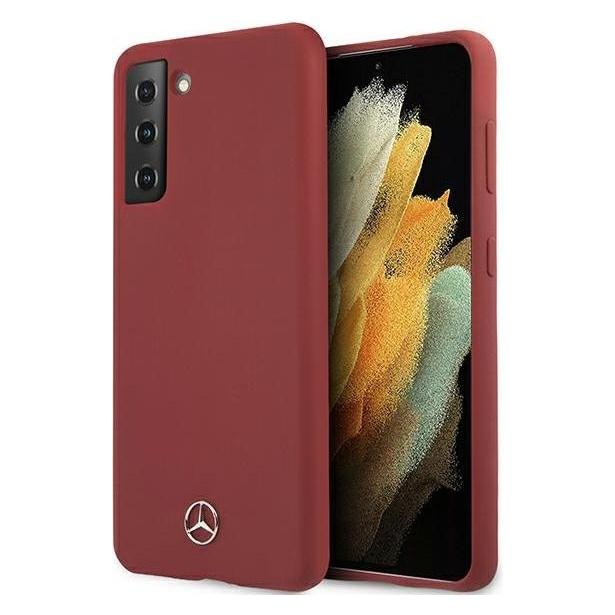 Mercedes MEHCS21MSILRE S21 + G996 red / red hardcase silicone line (Samsung Galaxy S21+) (Mer006690-0)