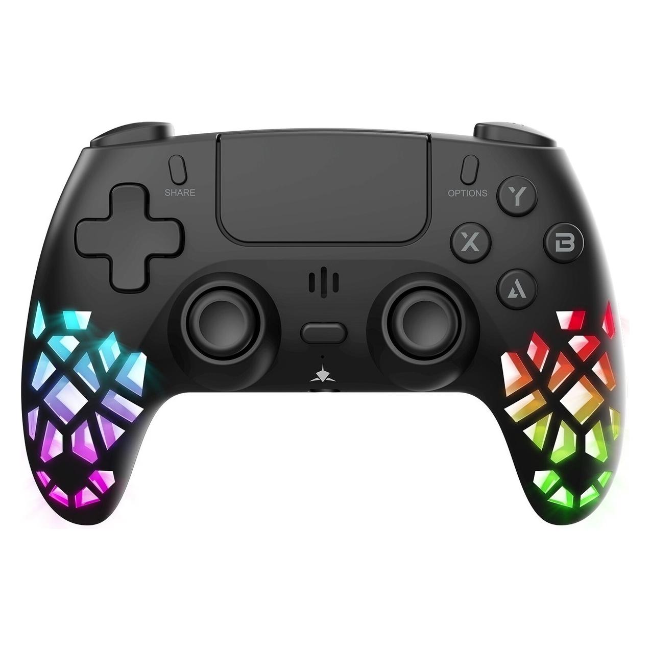 White Shark Wireless Gamepad ACTUARIUS, BT 5.3, PC, PS3/PS4, Android, iOS, Black (GPW-4010) (Android, iOS, PC, PS3, PS4, PS5) (ACTUARIUS GPW-4010)