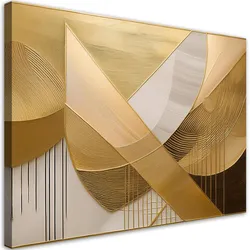 WANDBILD geometrische formen 3d