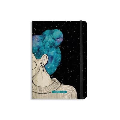 matabooks - Nari Notizbuch A5 'Blue Starry Sky' (liniert, farbig), Notizbuch von , Matabooks