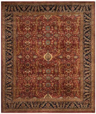 SAFAVIEH Couture Hand-knotted Farahan Sarouk Araceli Traditional Oriental Wool Rug with Fringe